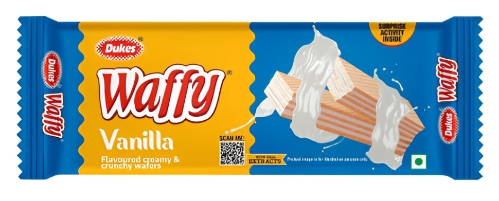 Dukes Waffy Wafers Vanilla 55g